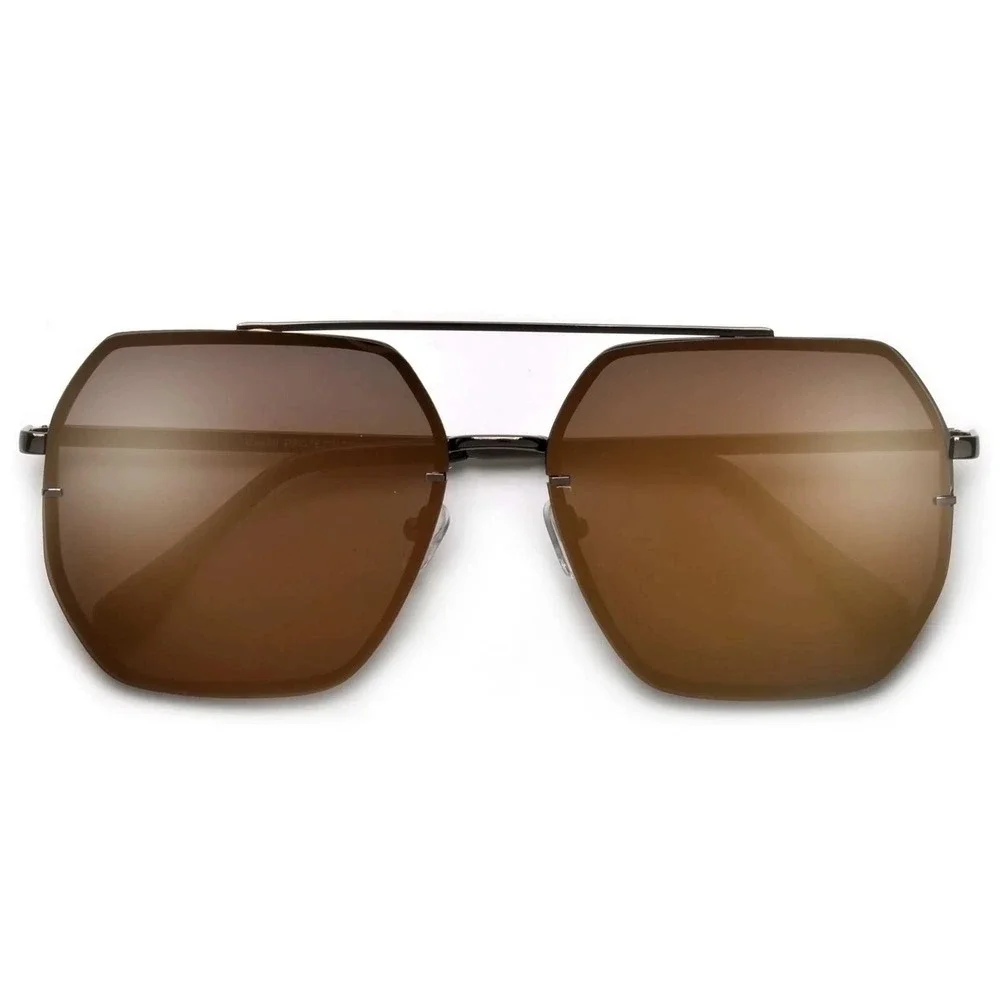 Vintage Square Flat Aviator Sunglasses Women Classic‎ Retro Stylish Gafas Lentes